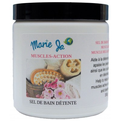 Sel de Bain Détente Musculaire Muscles-Action Marie Jo 300g